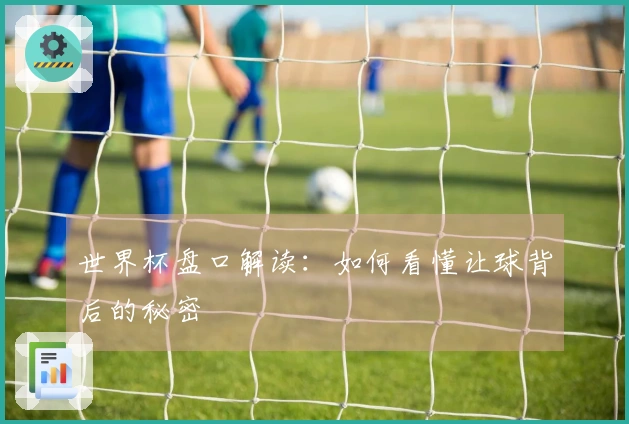 世界杯盘口解读：如何看懂让球背后的秘密